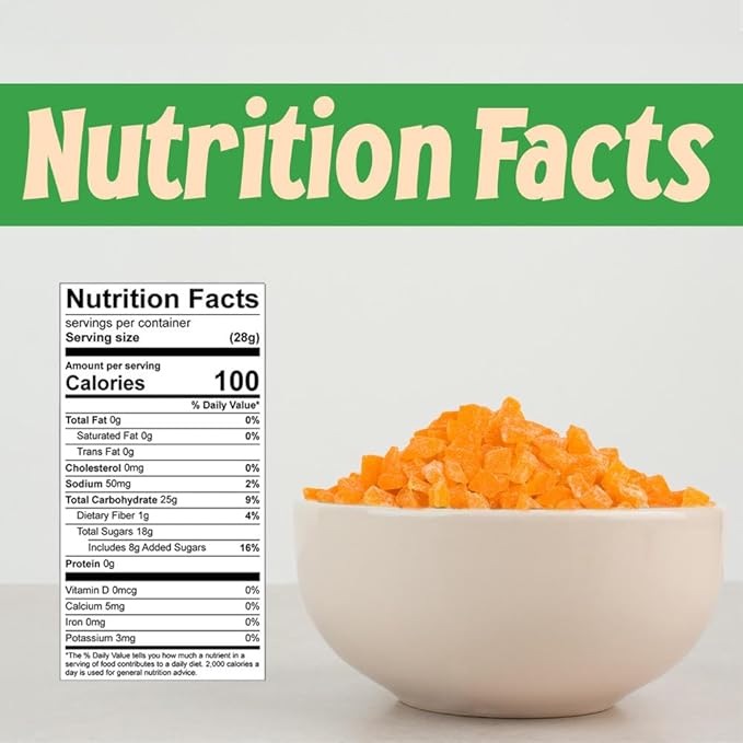 Sincerely Nuts Diced Mangos (2 LBS)-Nutritious and Satisfying Tropical Fruit-Healthy Alternative