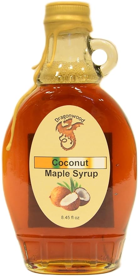 Coconut Maple Syrup - For Pancakes and Waffles ??Made With Pure Maple Syrup And Natural Flavor - By