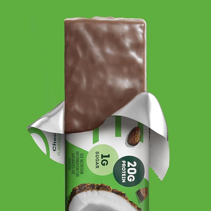 ONE Protein Bars, Chocolate Almond Bliss, Gluten Free with 20g Protein and 1g Sugar, Pantry