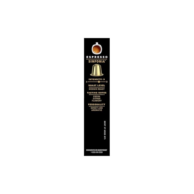 Segafredo Zanetti Espresso Capsules – Aluminum Pods for Nespresso Original Machines – Medium Roast