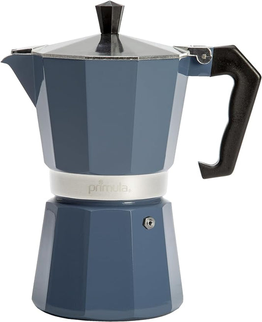 Primula Classic Stovetop Espresso and Coffee Maker, Moka Pot for Italian and Cuban Café Brewing