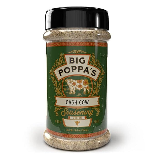 Big Poppa's Cash Cow Seasoning – Unleash the Flavor of Your Beef Recipes with our Mouth-Watering