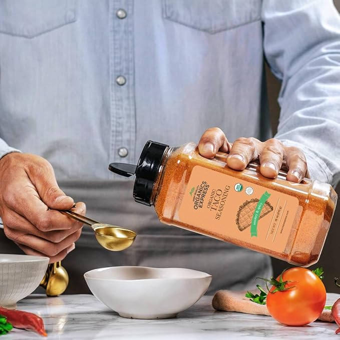 Organic Taco Seasoning – Bold & Authentic Flavor| All-Natural, Gluten-Free & Non-GMO | Perfect for