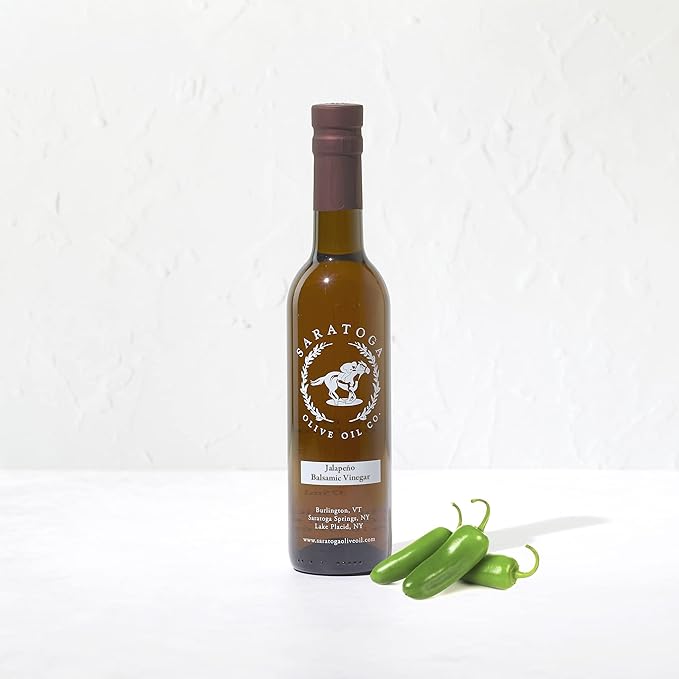 Saratoga Olive Oil Company Jalapeno White Balsamic Vinegar 200ml (6.8oz)