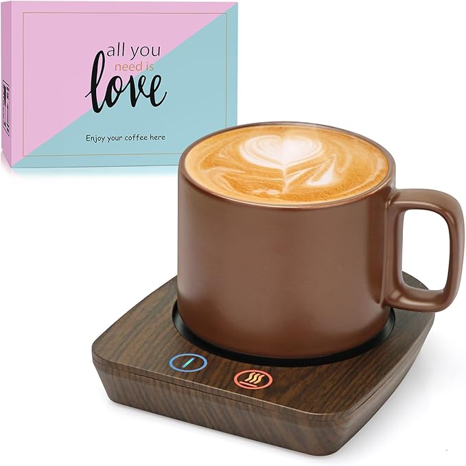VOBAGA Coffee Warmer & Mug Warmer for Home Office Home Desk Use, Electric Cup Beverage Warmer with