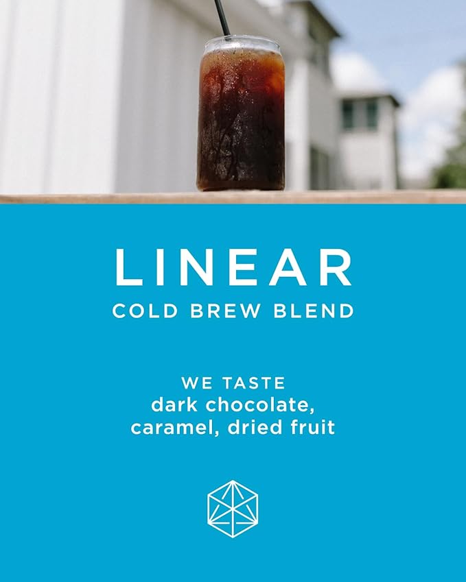 Blueprint Coffee Linear Cold Brew Blend Whole Bean Coffee, 5lb