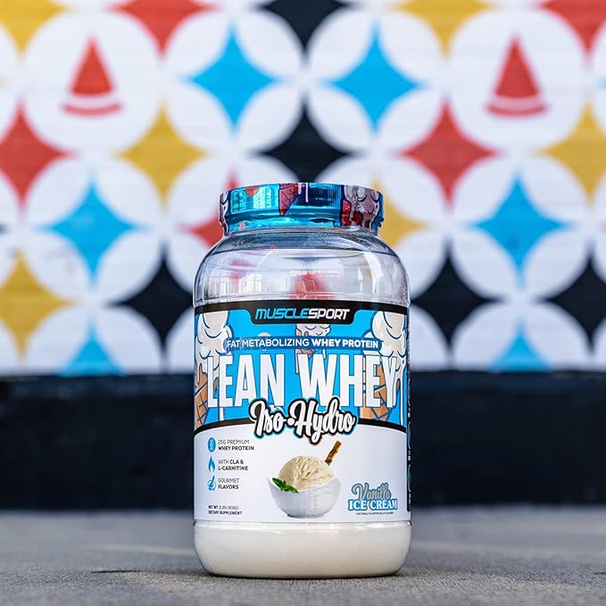 Musclesport Lean Whey Revolution??Protein Powder - Whey Protein Isolate - Low Calorie, Low Carb