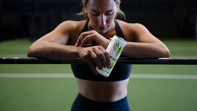 PHX Hydration Energy Drink - 700mg Electrolytes, 200mg Natural Green Tea Caffeine, 100% Daily Value