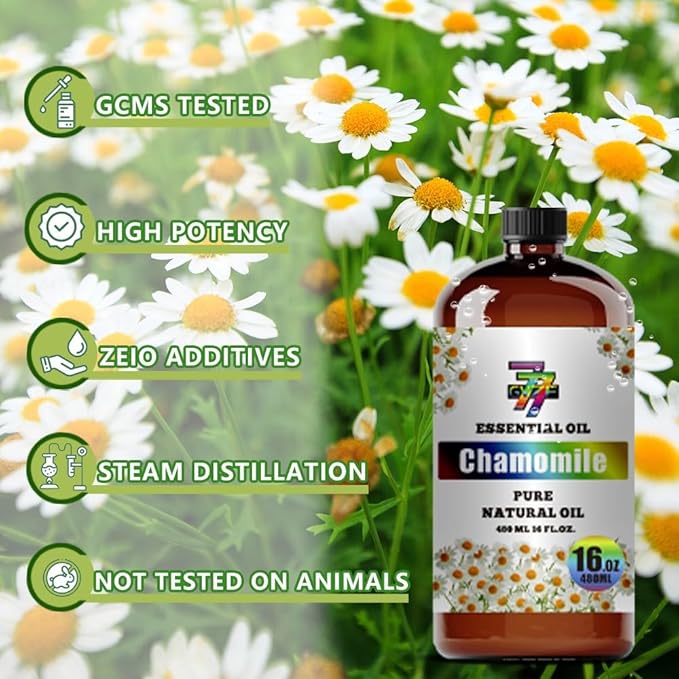 Chamomile Essential Oil (16 oz / 480 ml) ??Chamomile Oils for diffusers, humidifiers, Home Baths