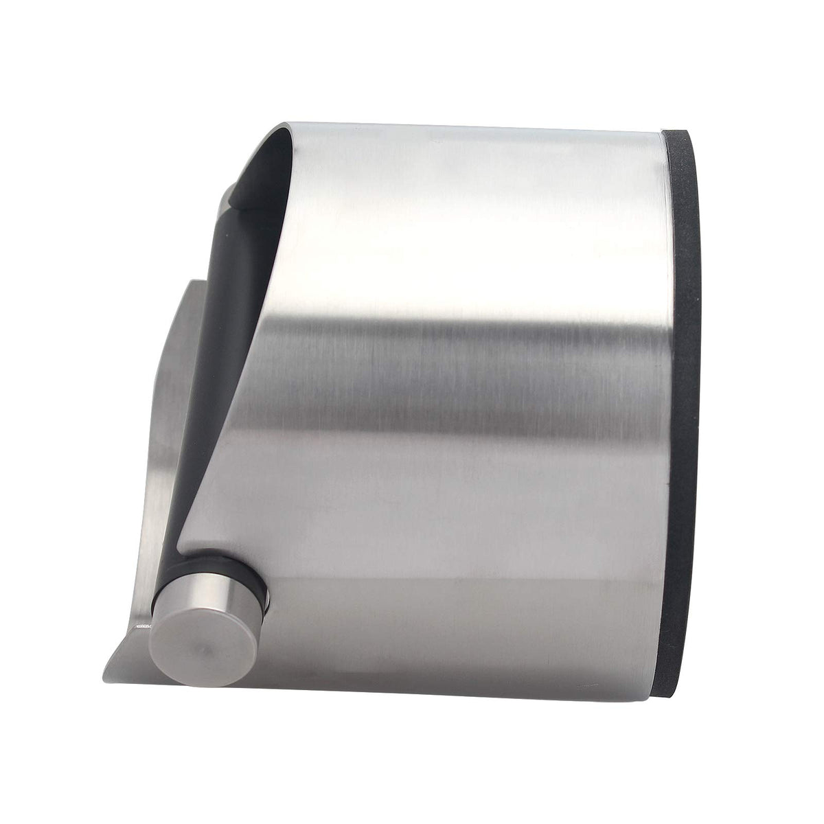 DIBTSA Espresso Knock Box, Stainless Steel Coffee Grounds Knock Box, With Removable Knock Bar and