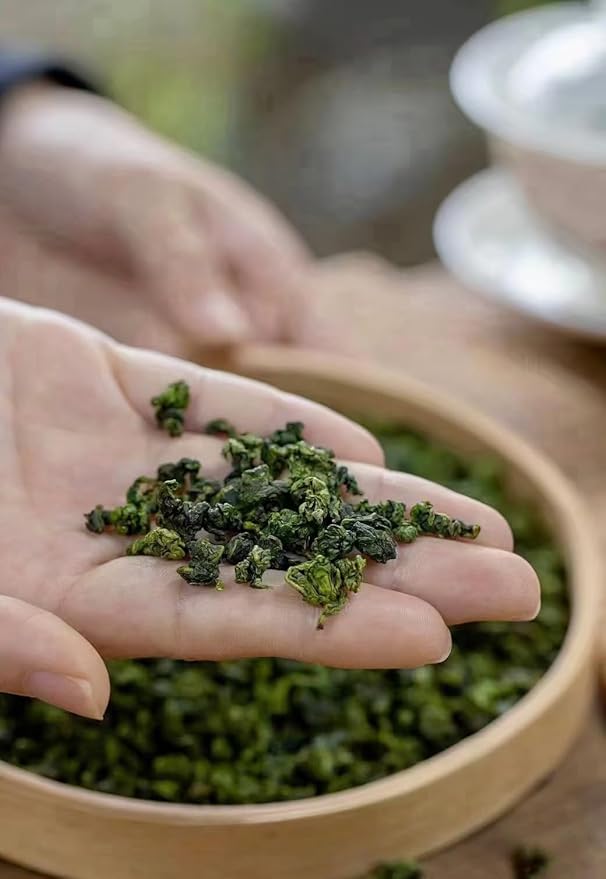 MOORCHOCO TieGuanYin Oolong Tea Loose Leaf, Iron Goddess of Mercy, 17.63 oz-500g, From Anxi Fujian