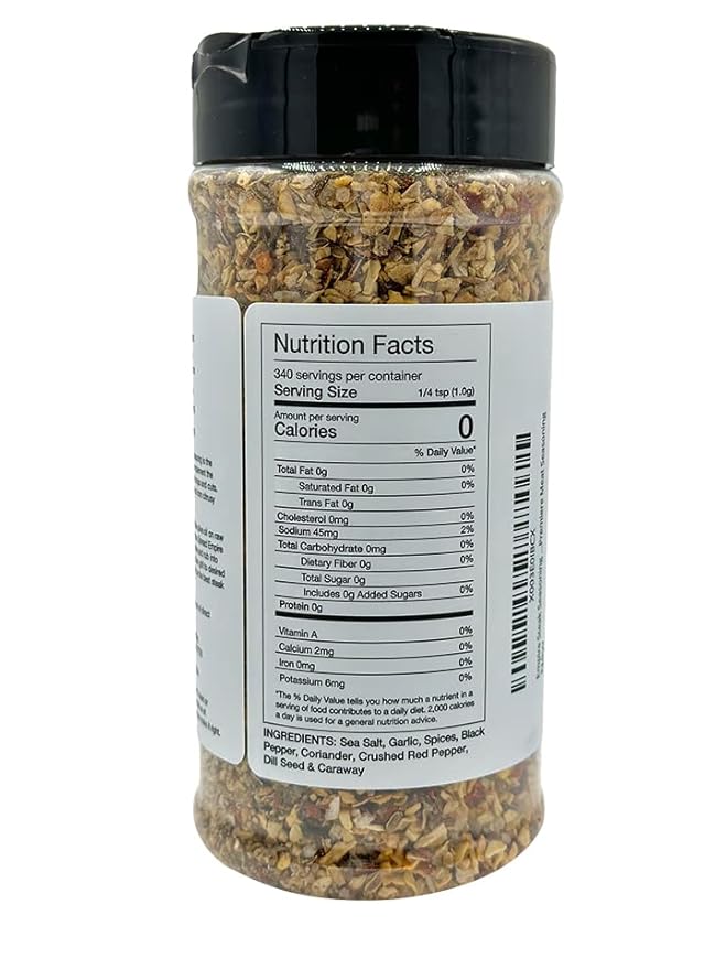 Empire Steak Seasoning XL 12 Ounce Jar All Natural Premiere Meat Rub For all Chops and Cuts
