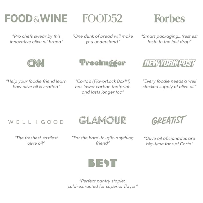 Corto TRULY® | 100% Extra Virgin Olive Oil | Floral Notes | Cold Extracted in State-of-the-Art Mill