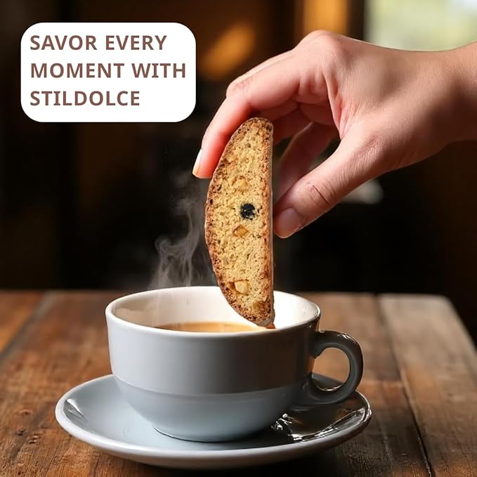 Stildolce Semi-Soft Fig Italian Biscotti Cookies | Made in Tuscany, Italy | Classic Gourmet
