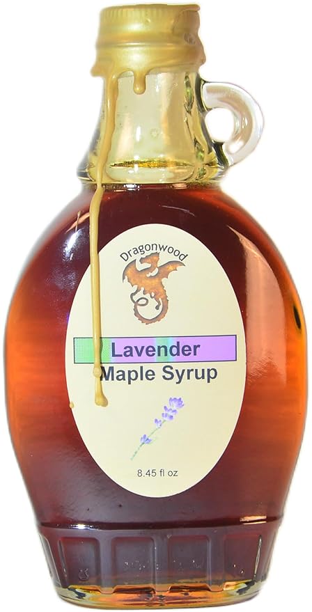Lavender Maple Syrup - For Pancakes and Waffles ??Made With Pure Maple Syrup And Natural Flavor