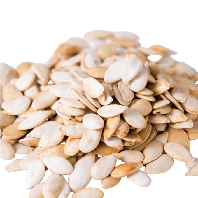 Roasted Unsalted Pumpkin Seeds in Shell by Gerbs – 4 LBS - Top 11 Food Allergen Free & Non GMO