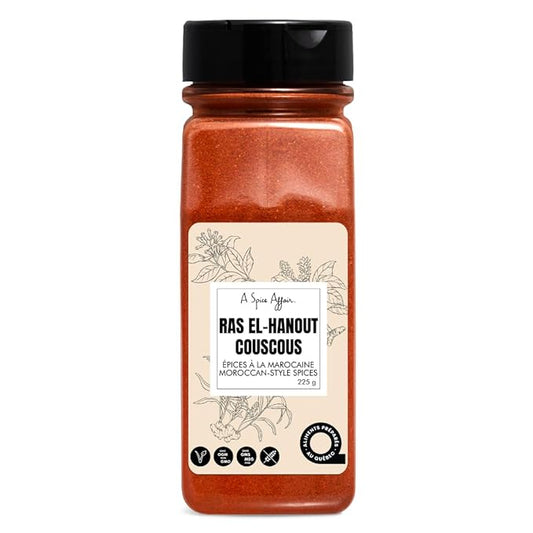 A Spice Affair?™s Ras El-Hanout Moroccan Spice - 225 g (7.9 oz) - Ras-El Hanout Spice and Seasoning