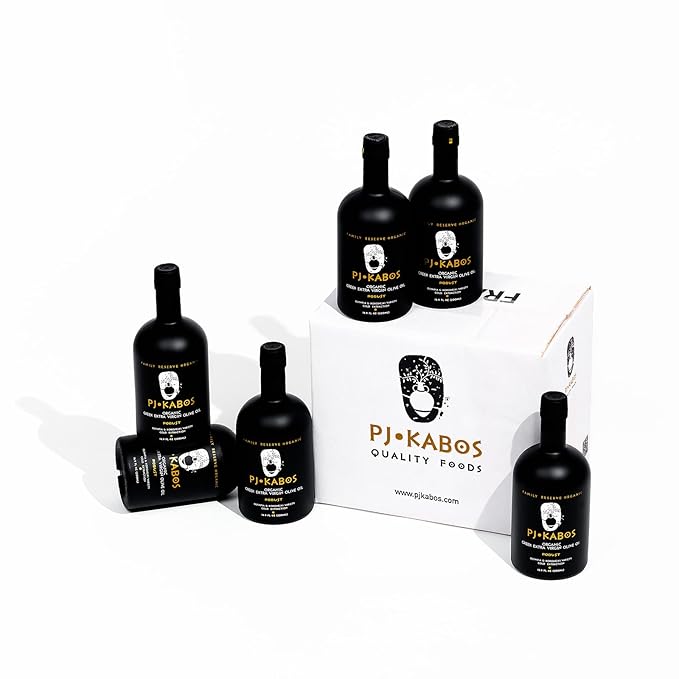 P.J. KABOS 2024/25 Harvest, Very High Phenolic (750+mg/kg), USDA Organic Greek Extra Virgin Olive
