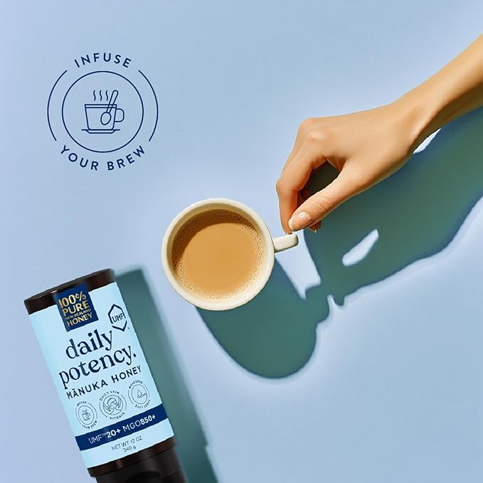 Manuka Honey New Zealand 100% Pure UMF 20+ MGO 826+ Squeezy Honey Raw & Unfiltered Certified Award