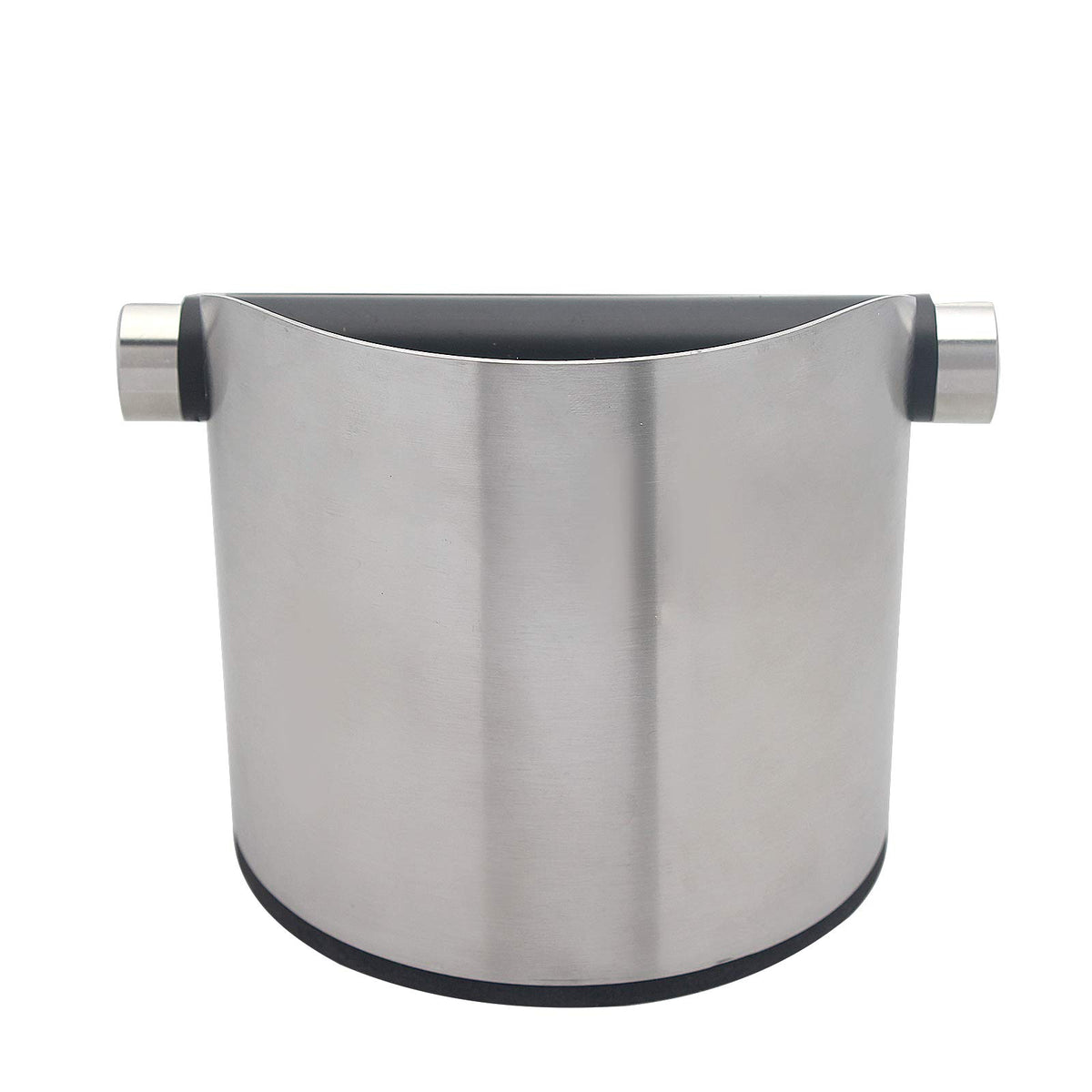 DIBTSA Espresso Knock Box, Stainless Steel Coffee Grounds Knock Box, With Removable Knock Bar and
