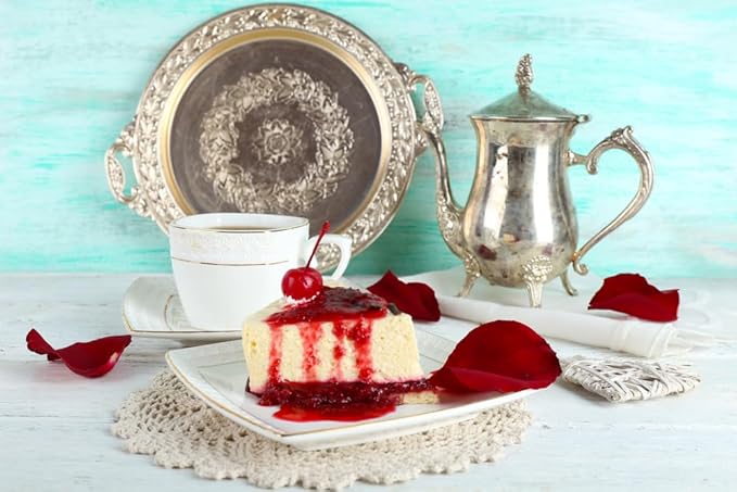 A Blend Above Heaven Sake Cheesecake Mix - No-Bake Dessert, All Natural, Vegan, Gluten Free, No MSG