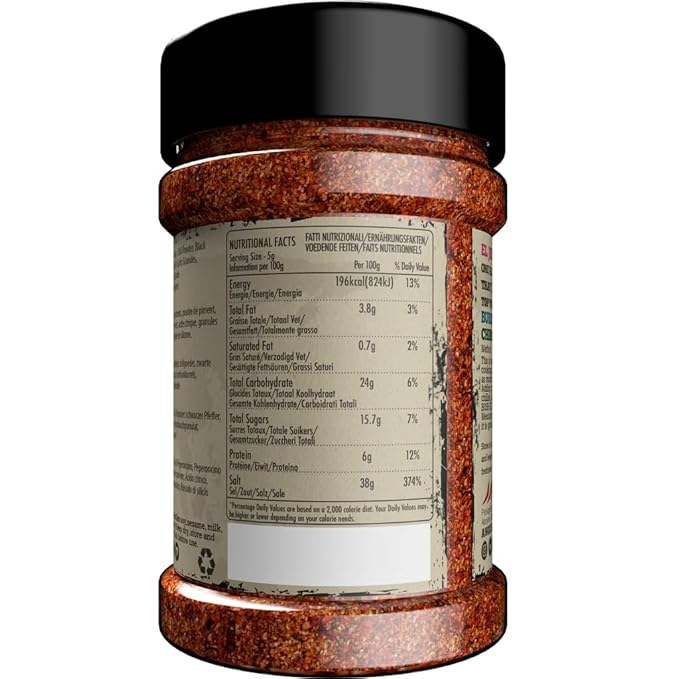 Angus & Oink | El Jefe Chilli x Lime Seasoning | Mexican Street Flavour | Perfect for Tacos, Nachos