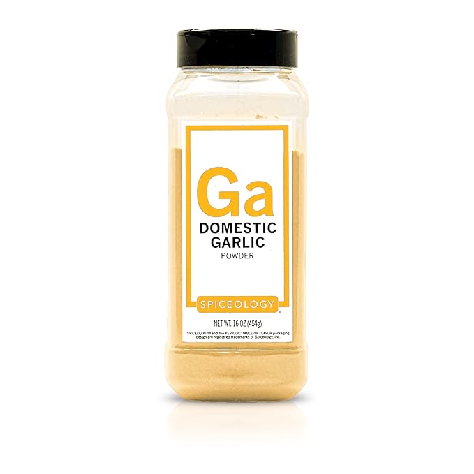 Spiceology ??Domestic Garlic Powder ??Fine Ground Garlic for Seasoning, Spice Blends & Everyday