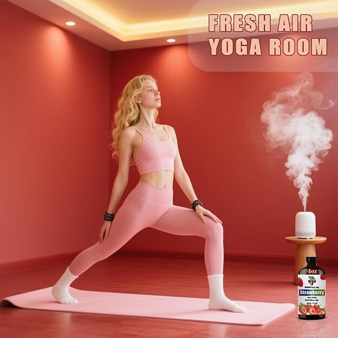 Strawberry Essential Oil (4 oz/120 ml) ??Strawberry Oils for Aromatherapy, diffusers, humidifiers