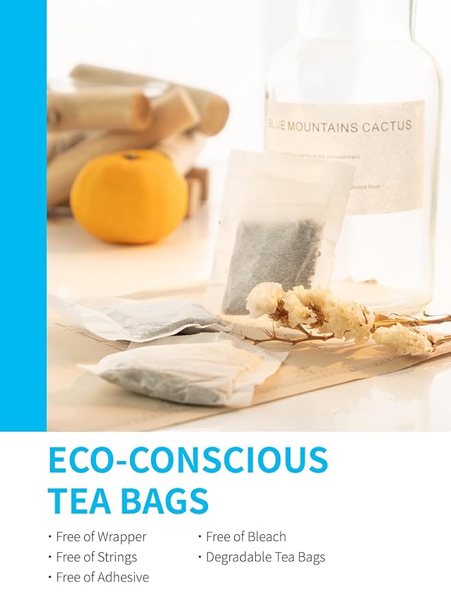TeeLux Spearmint Tea Bags, Natural Spearmint Leaf Herbal Tea, Refreshing & Smooth Mint Tea