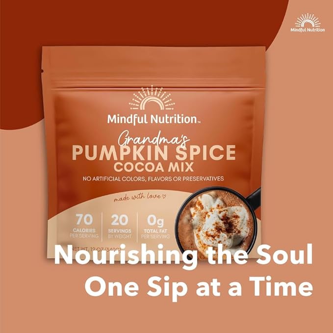 Mindful Nutrition Grandmas Organic Hot Chocolate Mix (Pumpkin Spice Hot Chocolate)