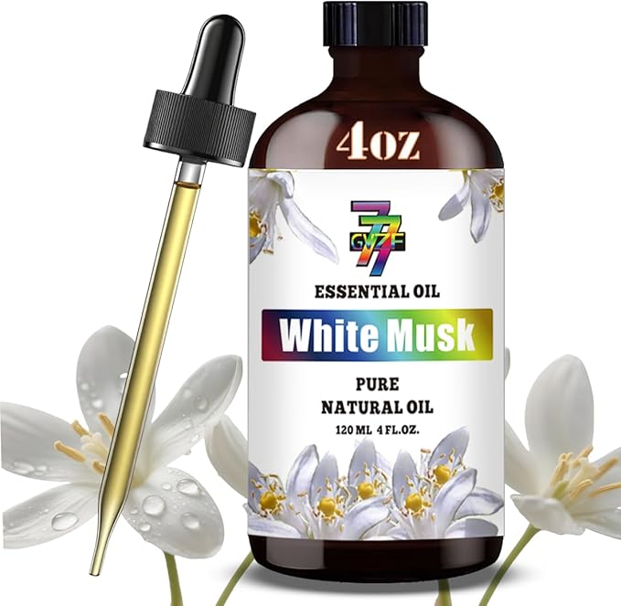 White Musk Essential Oil (4 oz/120 ml) ??White Musk Oils for Aromatherapy, diffusers, humidifiers