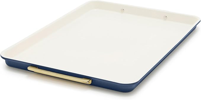 GreenPan Bakeware 13"x18" Half Baking Sheet Pan, Ceramic Nonstick Baking Pan, PFAS & BPA Free, Gold
