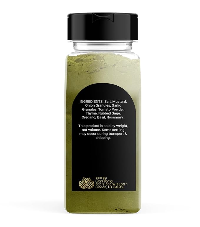 GranAroma Poultry Seasoning, 7 oz, Chicken & Turkey Seasoning, Flavorful, Marinades & Dry Rubs