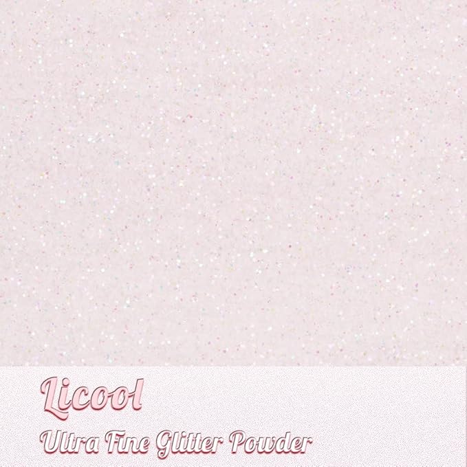 Holographic Fine Glitter, 100g/3.5oz Extra Fine Glitters Powder Packs for Resin, Craft Glitter for