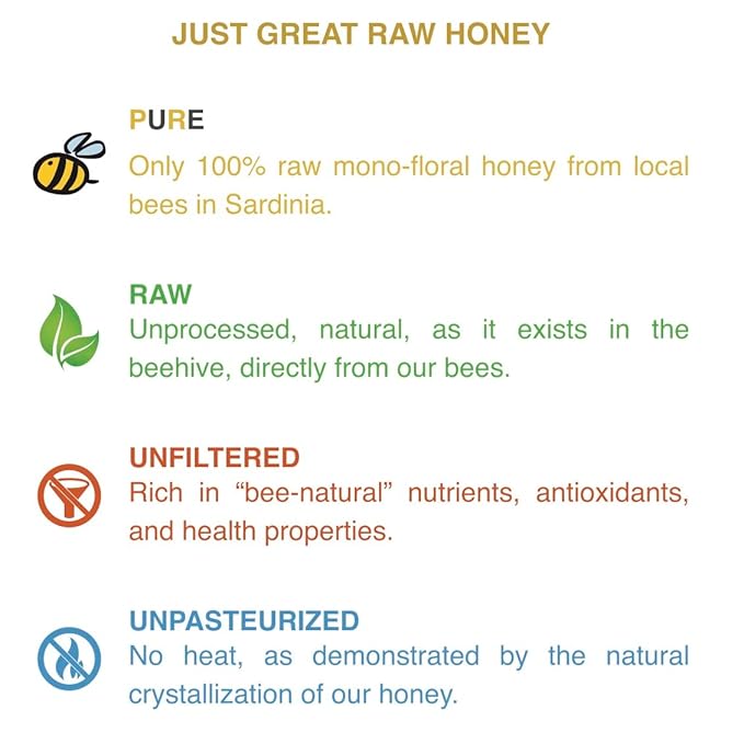 WellEatable Blackberry Organic Raw Honey from Wild Blackberry Flowers, Artisanal Complex and Fruity
