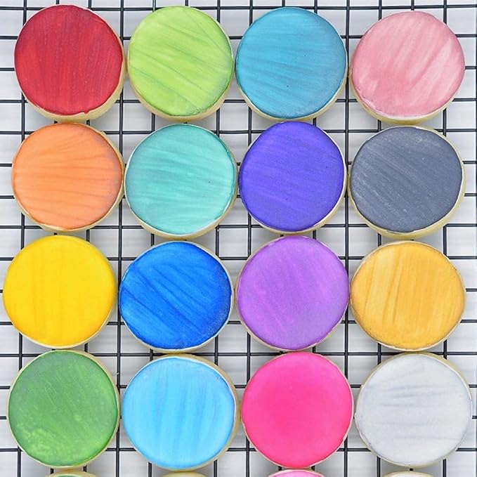 Luster Dust Edible Cake Decorations, Edible Luster Dust for Cakes, Lime Green Edible Luster Dust