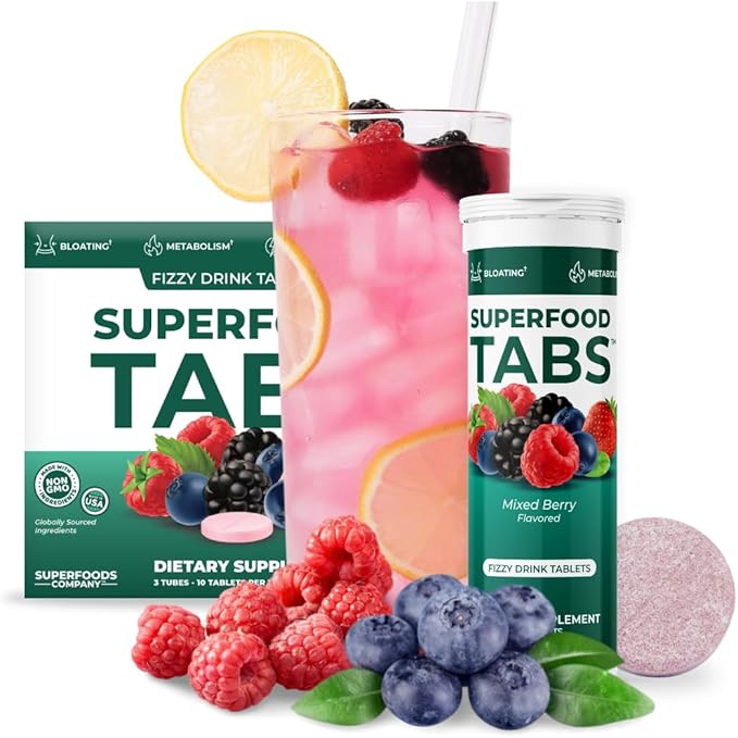 Detox Cleanse Drink - Fizzy Nutrition Supplement for Women and Men - Support Healthy Weight
