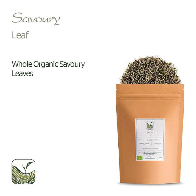 Savory Organic Culinary Whole Herb - Quality Savoury Leaf - Savory Spice Savory Leaves Savory Herb