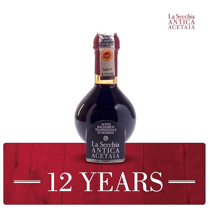 La Secchia - "Affinato", Aged minimum 12 Years, Traditional Aged Balsamic Vinegar of Modena DOP
