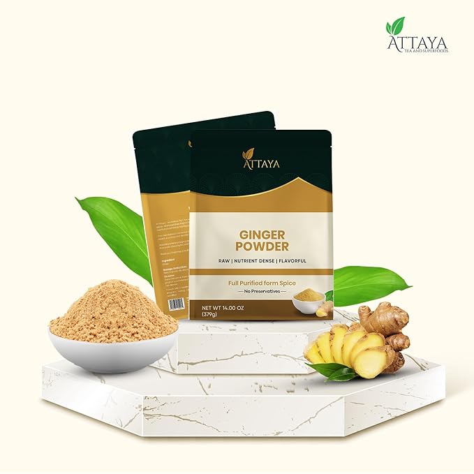 Ground Ginger powder, 1 LB | Premium Source for Spice & Seasoning | Great for Baking, Cooking & Tea