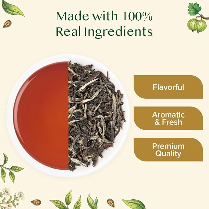 VAHDAM Assorted Oolong Tea Sampler Gift Set (5 Flavors) – Gluten-Free, Non-GMO | 5 Unblended Loose