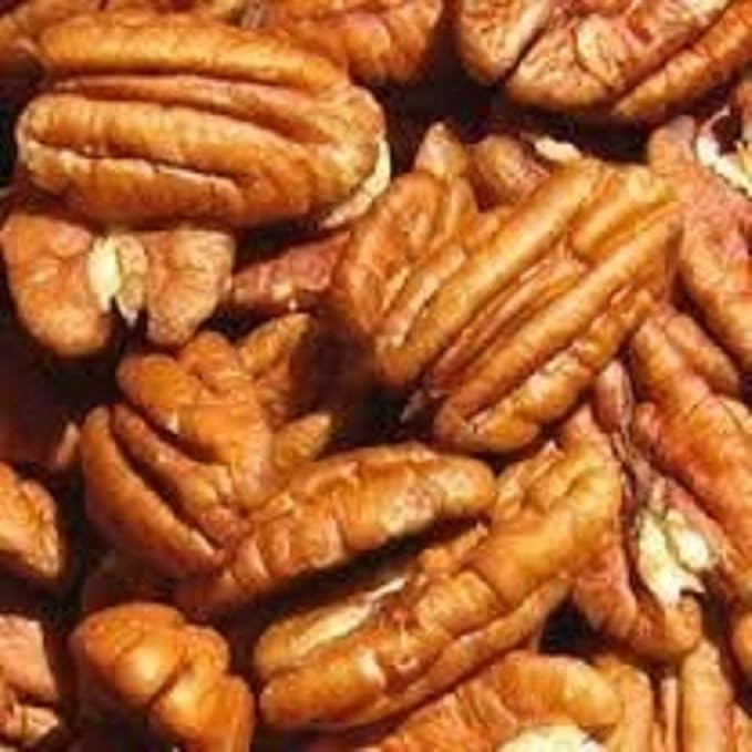 Whole, Shelled & Raw Georgia Pecans (3 Lbs.) - Southern Tastiness - Unsalted & Handpicked for