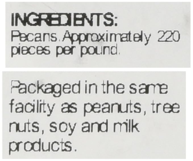 Sincerely Nuts - Raw Pecans (No Shell) | Two Lb. Bag | Shelled Whole Pecan | Delicious Healthy