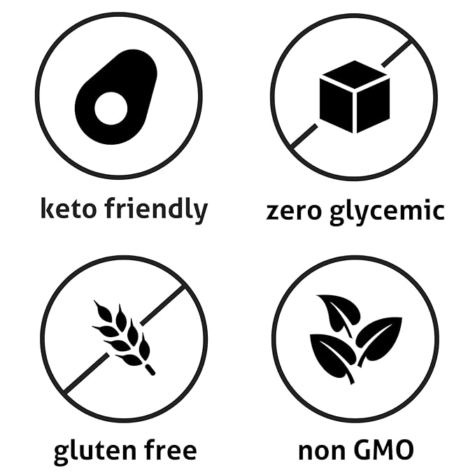 Wholesome Yum Zero Sugar Honey Substitute (Keto) - Natural Sugar Free Honey Alternative With Monk