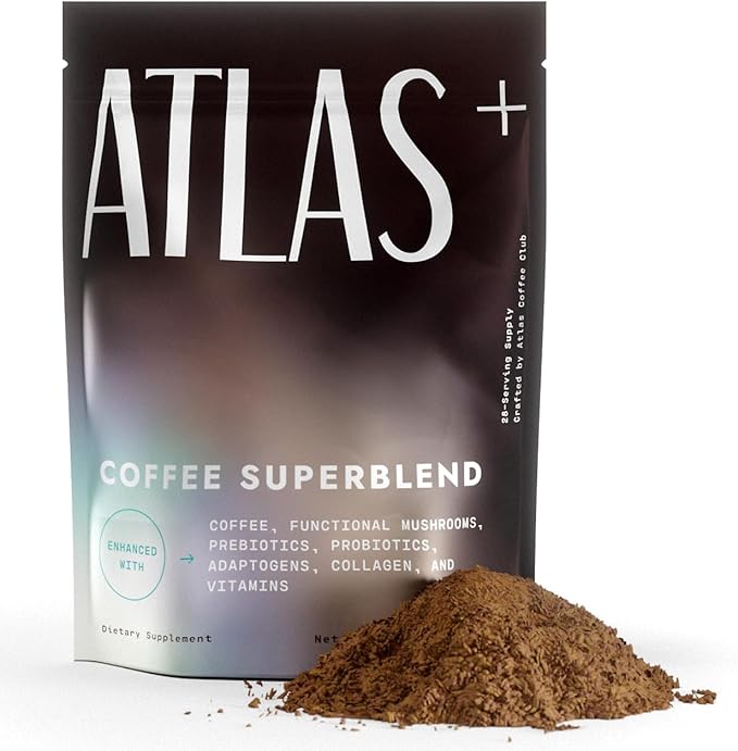 Atlas+ Coffee Superblend??Instant Mushroom Coffee with Lion?™s Mane, Reishi, Cordyceps