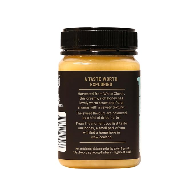 Taylor Pass Honey Co Creamed Clover Honey | Raw Creamed New Zealand Honey | Naturally Sweet &
