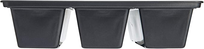 Chicago Metallic Professional Lasagna Trio Pan, Perfect for loaf breads, cakes and more 12.5 by 16