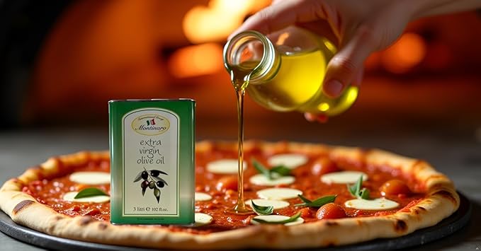 Montinaro Italian Extra Virgin Olive Oil ??Cold-Pressed EVOO from Puglia ??3L (101 fl oz) Tin