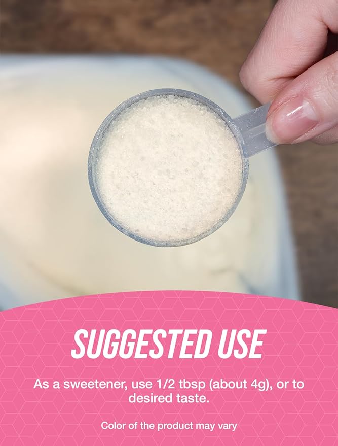 BulkSupplements.com Allulose Powder - Allulose Sweetener, Sugar Substitutes for Baking, Sugar