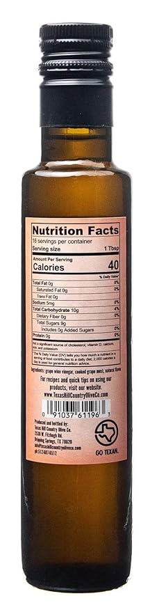Strawberry White Balsamic Vinegar - Gourmet Barrel Aged Infused Balsamic Vinegar - Great for